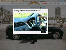 Tablet Screenshot of bangaloredrivers.com